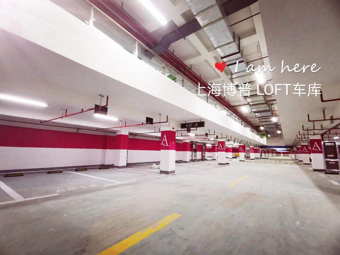 虹口已交竣的绿城豪华LOFT专利车库效果惊艳！
